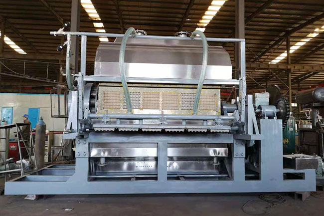BTF6-8 Beston Fully Automatic Paper Egg Tray Forming Machine for Sale
